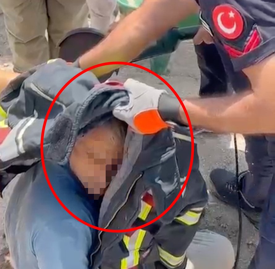 50 yaşındaki Erkan'ın başına demir saplandı