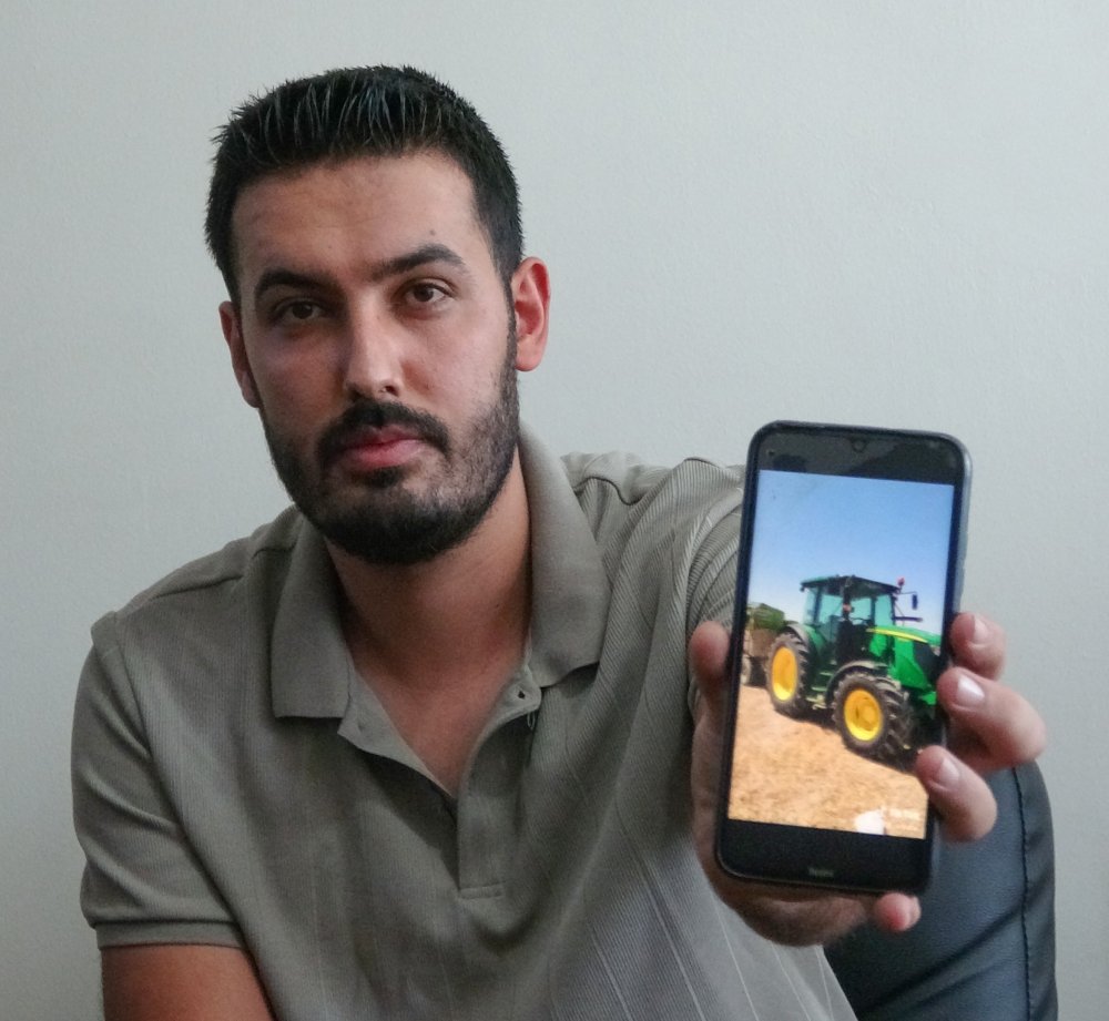 Konya'da ilginç olay... Çalınan traktörünü böyle buldu