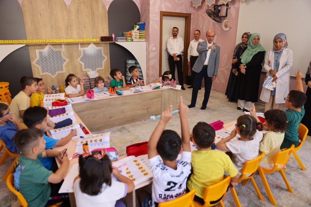 Selçuklu Hatice Hatun Çocuk Mektebi’nde yaz kursları devam ediyor