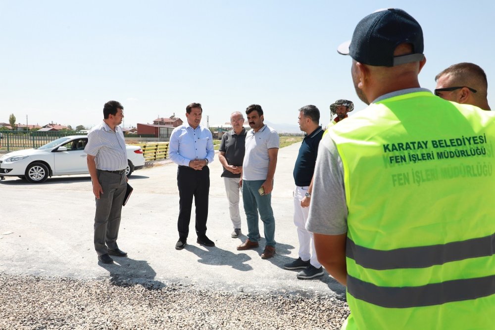 Karatay’da asfalt seferberliği