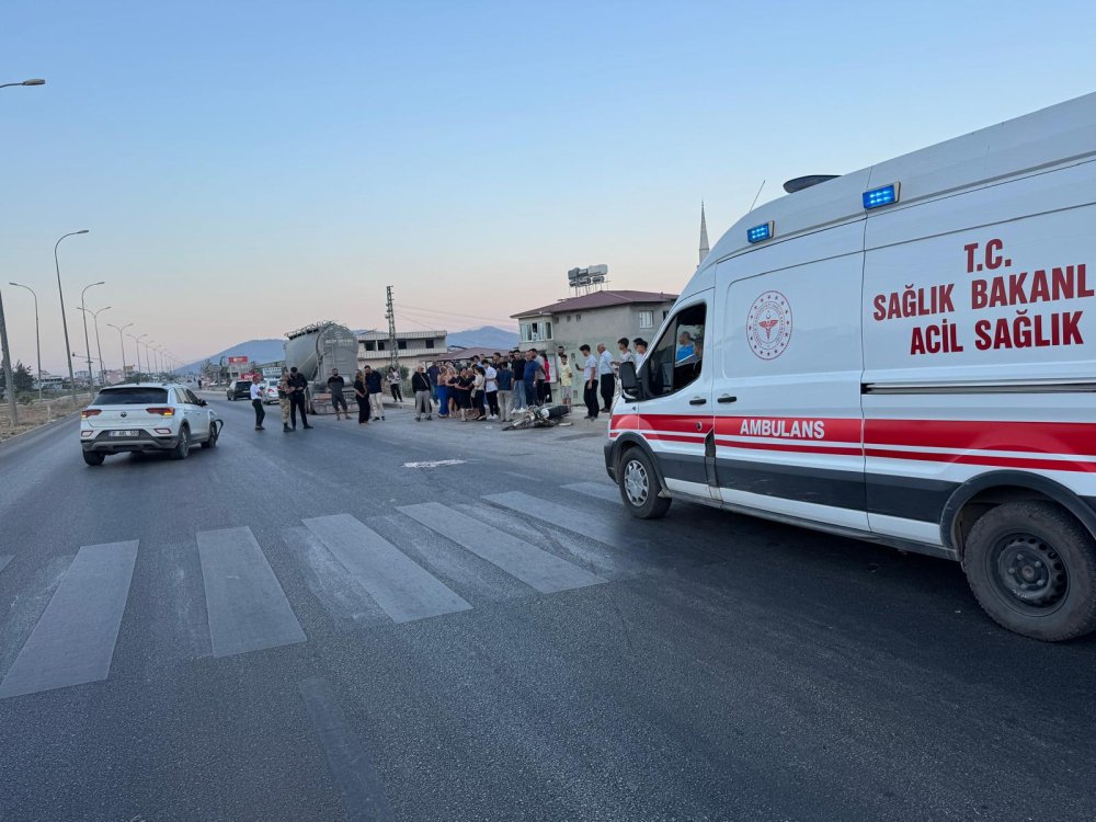 Cip ile çarpışan motosikletin sürücüsü öldü