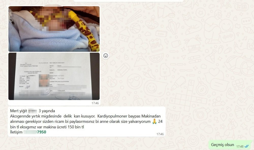 Hasta çocuklara bağış adında dolandırıcılık... Konya Şehir Hastanesi'nde yaşam mücadelesi veriyor