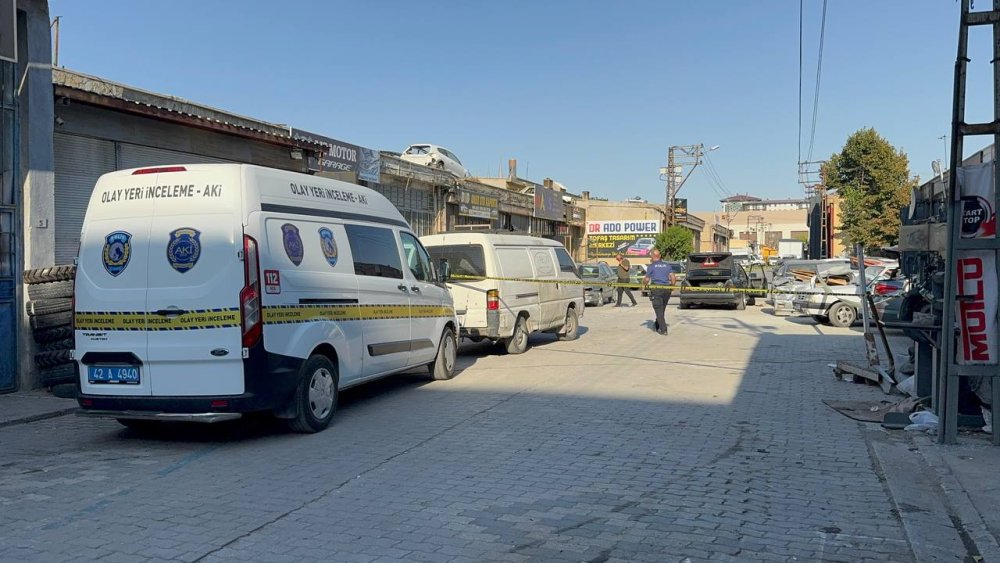 Konya'da otomobil tamirhanesinde palalı kavga! Ustanın parmağı koptu