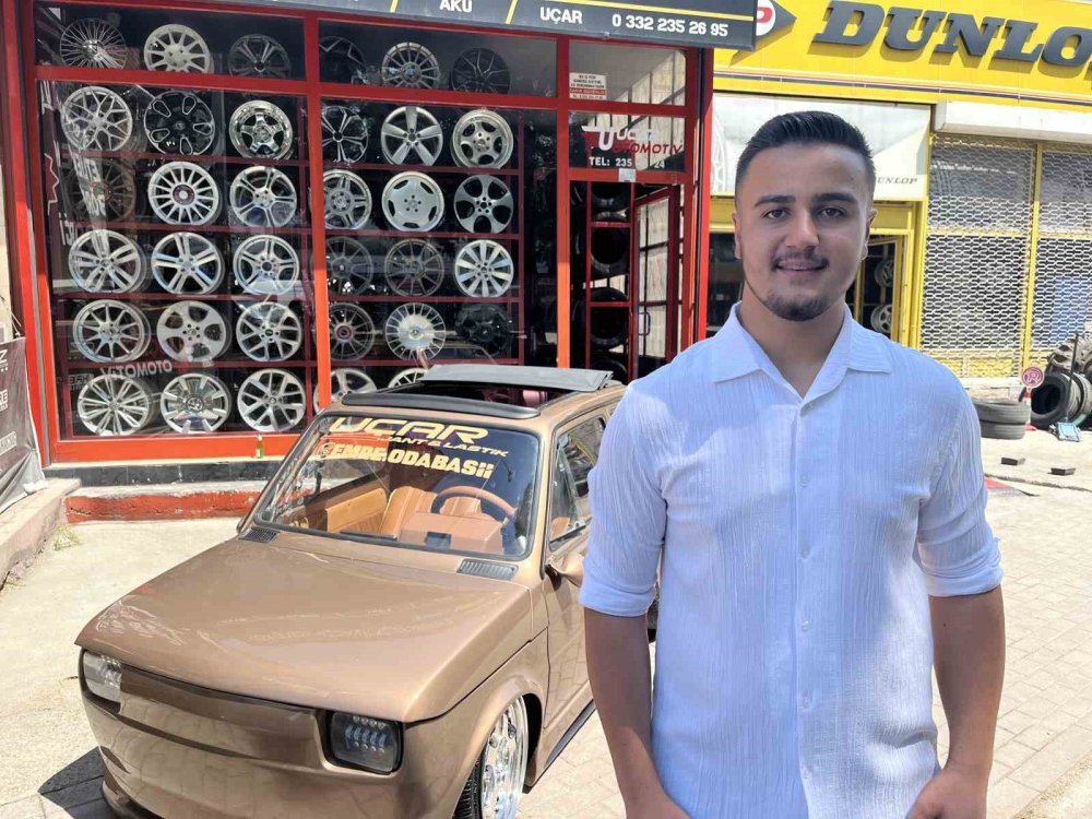 Konyalı sanayici Recep İvedik’in meşhur arabasını baştan aşağı değiştirdi