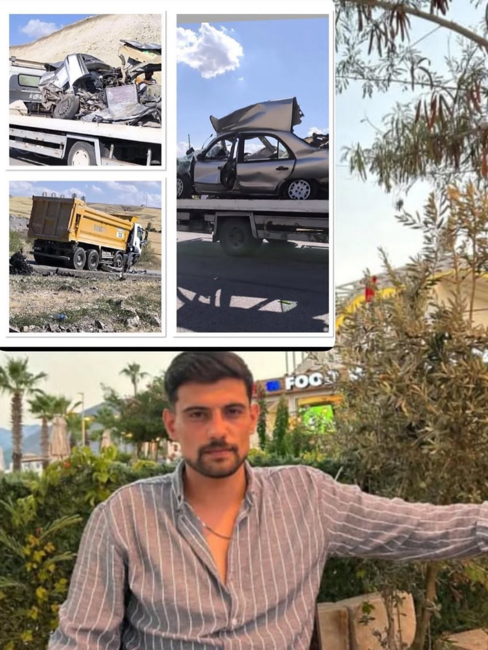 Otomobil hafriyat kamyonuyla çarpıştı: 1 ölü