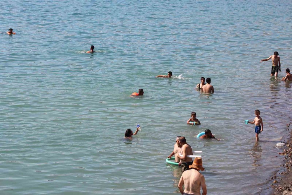 Konya'dan kareler... Sahilleri aratmadı