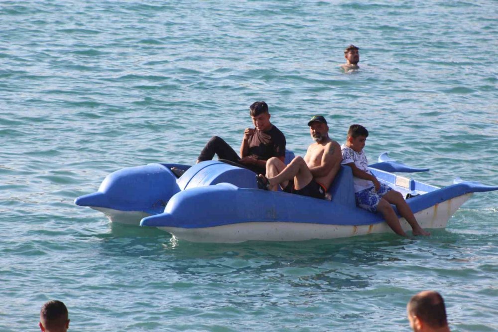 Konya'dan kareler... Sahilleri aratmadı