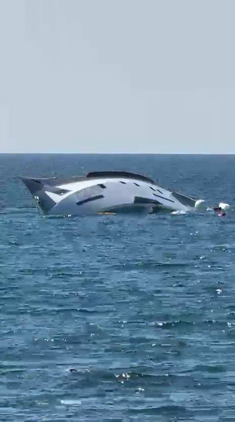 40 milyonluk yat, denize indirildikten 15 dakika sonra battı