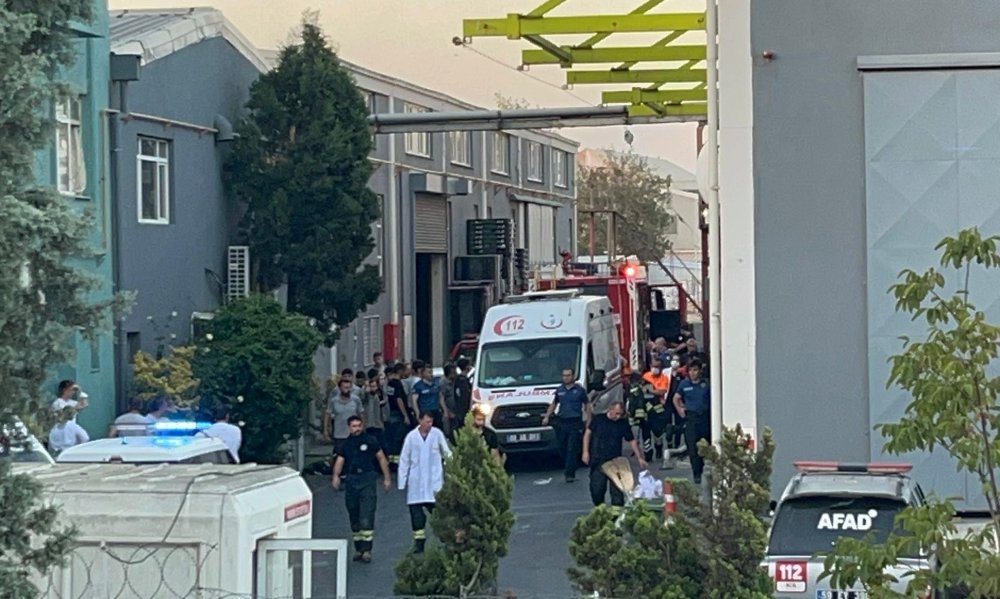 Boya fabrikasında kimyasal madde zehirlenmesi; 1 ölü