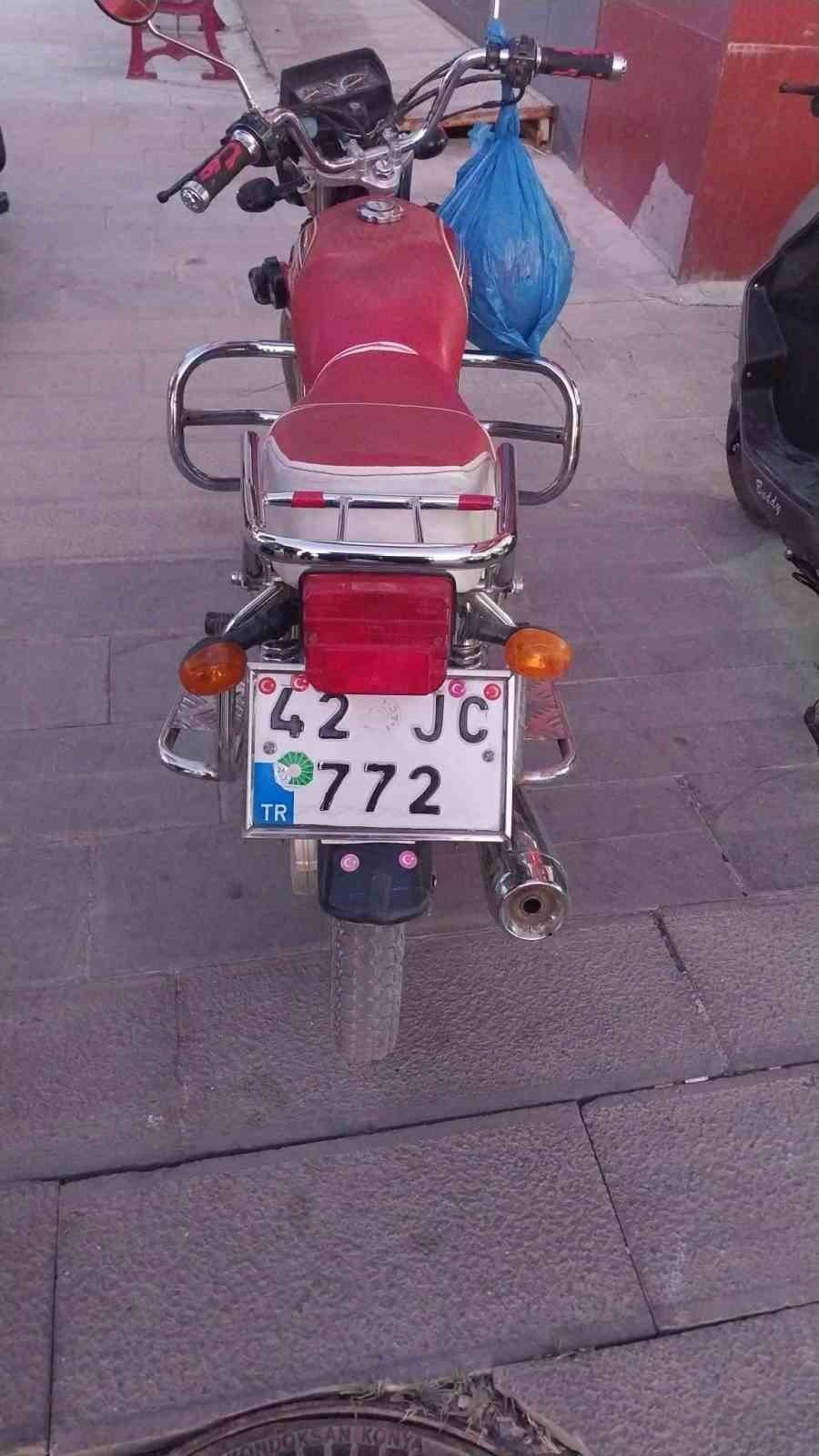 Konya'da motosiklet kazası: 1 yaralı
