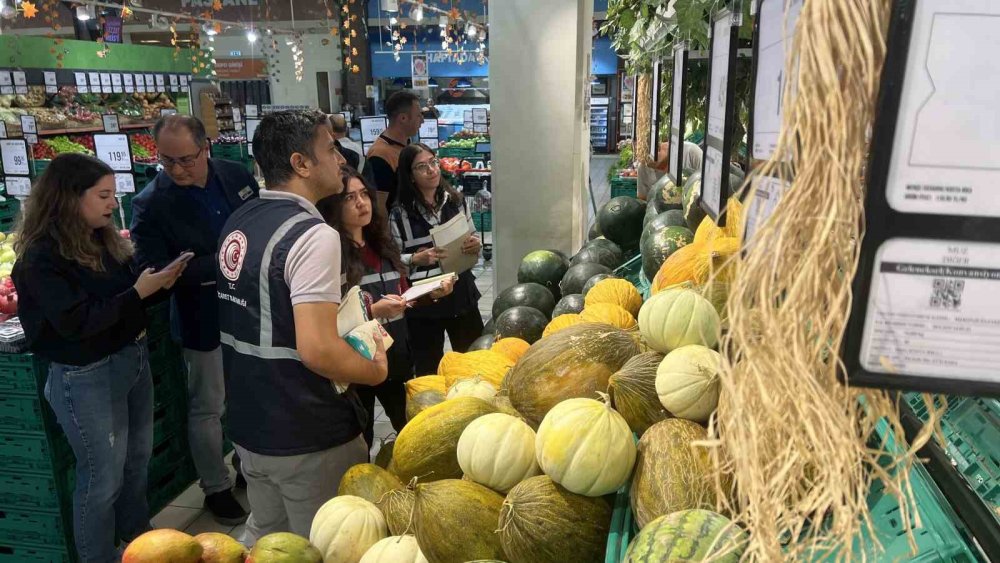 Konya’da 31 bin ürün denetlendi