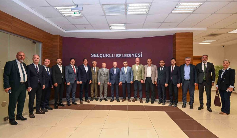 Başkan Pekyatırmacı Bursa’dan gelen heyete Selçuklu’yu anlattı