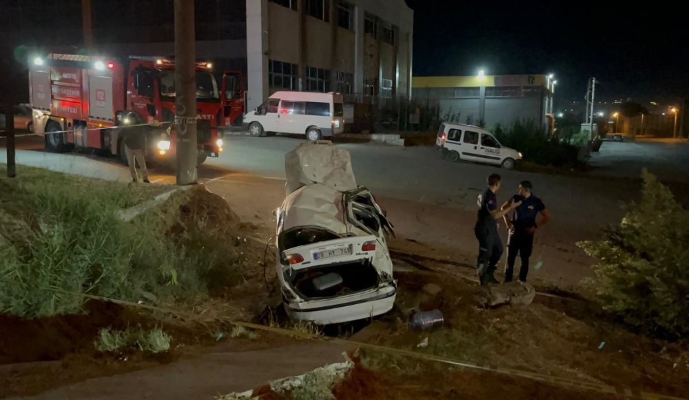 3 aracın karıştığı kazada,1 ölü, 5 yaralı