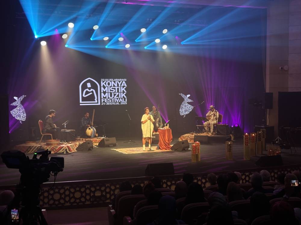 22. Uluslararası Konya Mistik Müzik Festivali devam ediyor