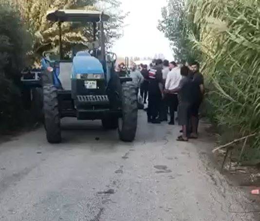 Traktörün çapasına çarpan motosikletin sürücüsü öldü