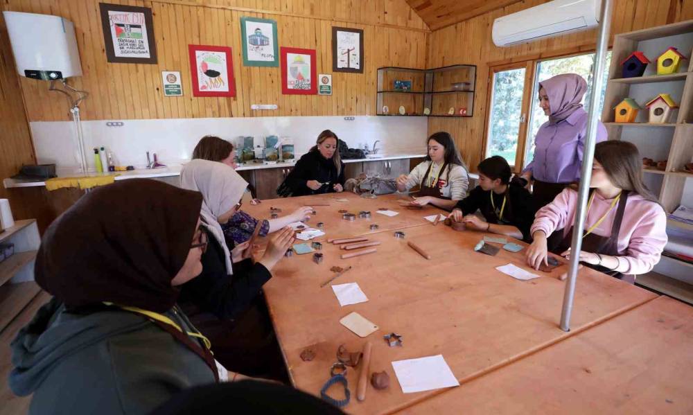 Karatay Tabiat Mektebi öğrencileri ağırladı