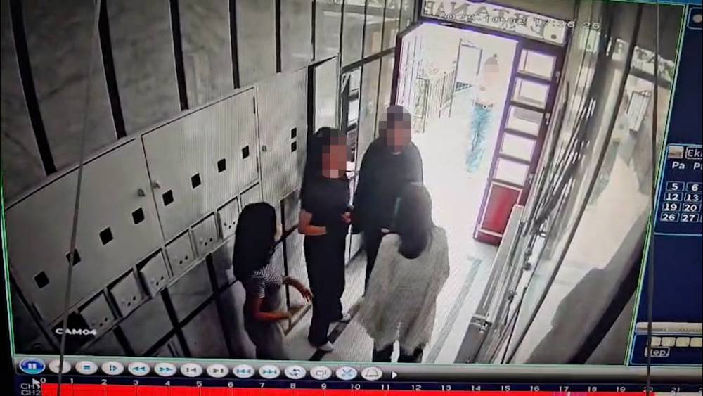 Konya'da akran zorbalığı güvenlik kamerasına yansıdı