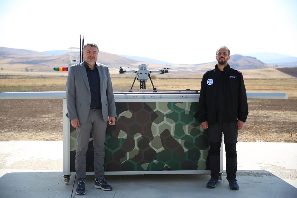 Yeni nesil akıllı dron KORGAN-M sahaya çıktı