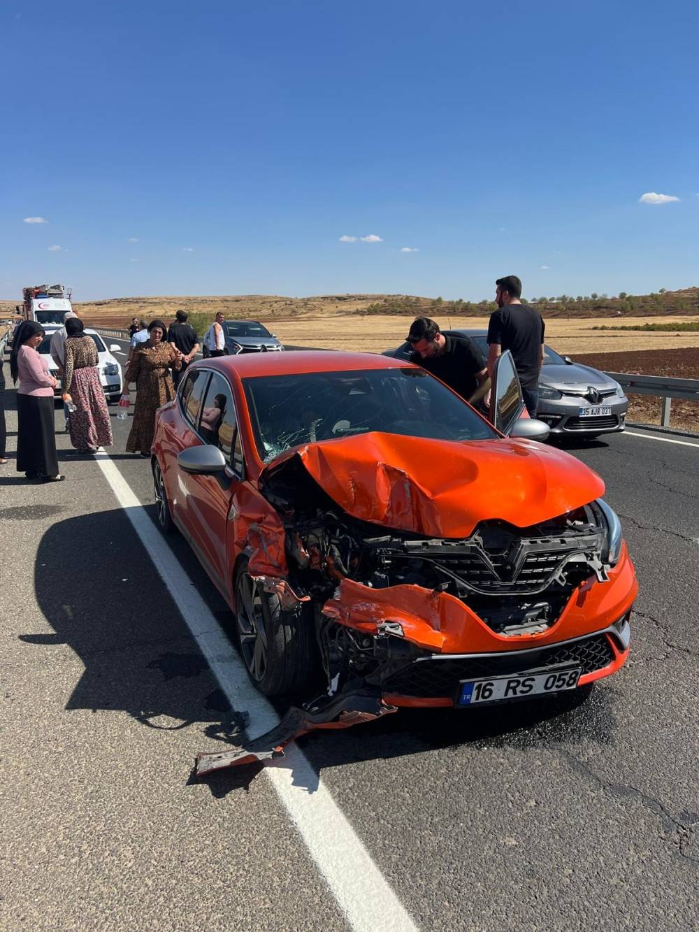 Babasını kaybettiği kazadan 1 ay sonra ölen oğula veda