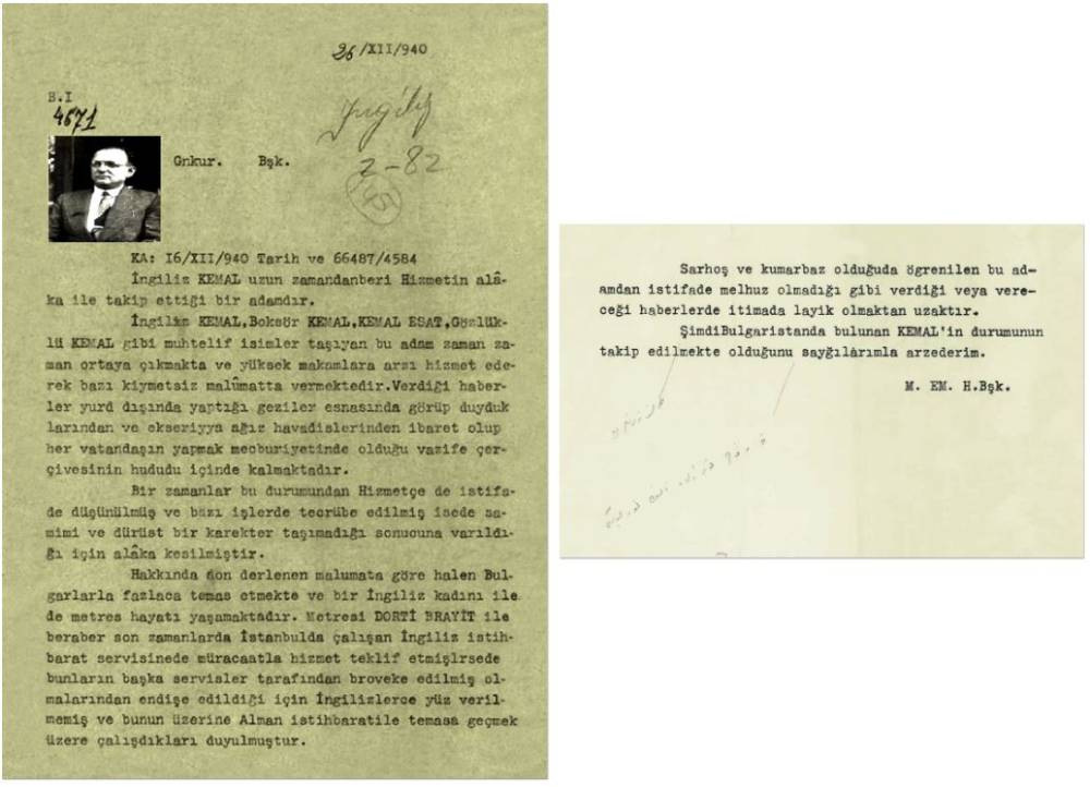 MİT, 'İngiliz Kemal'e ilişkin belge paylaştı
