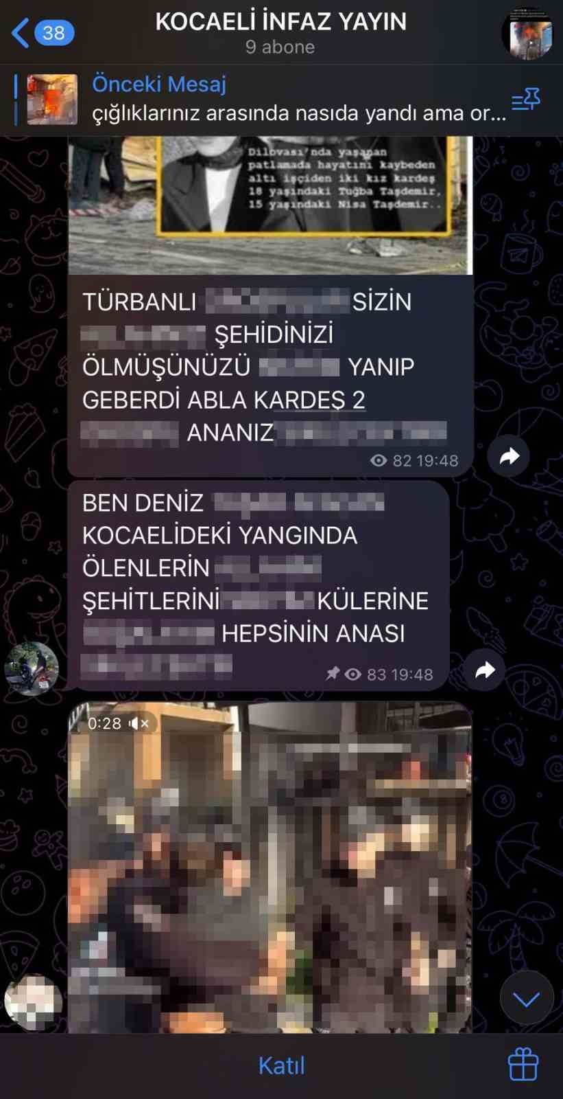 6 kişinin hayatını kaybettiği facia sonrası skandal paylaşımlar... Ölenlere küfür ettiler