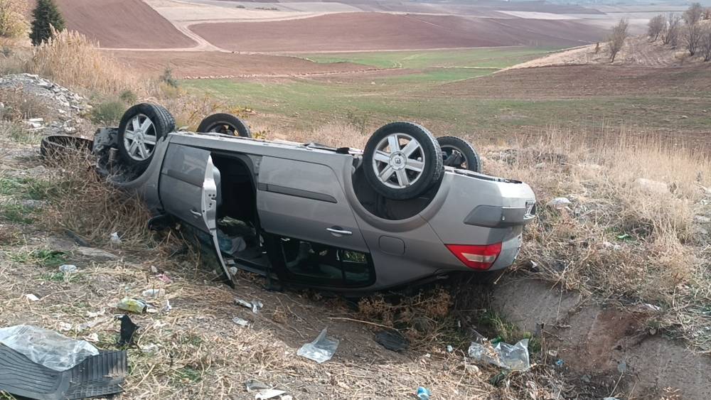 İki otomobilin çarpıştığı kazada 7 kişi yaralandı