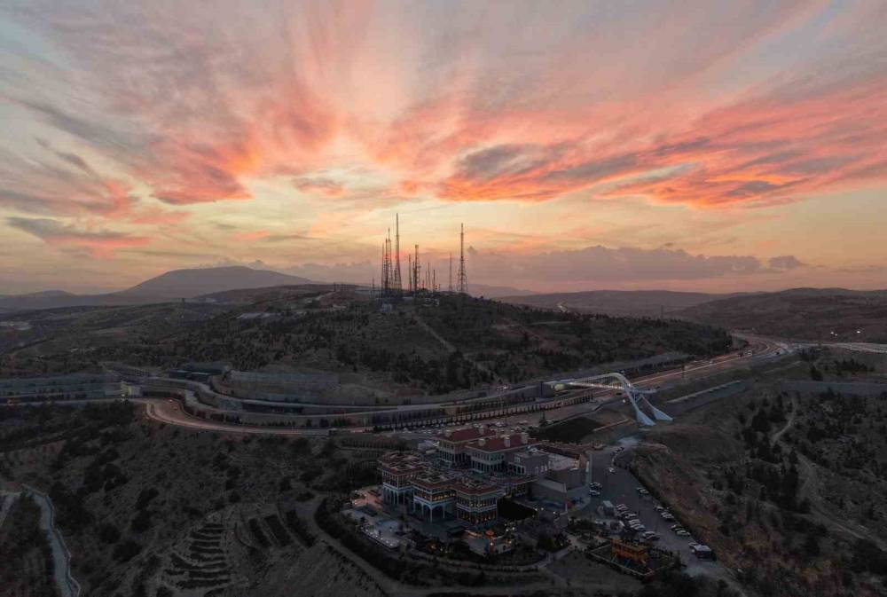 Konya’da kartpostallık gün batımı manzaraları