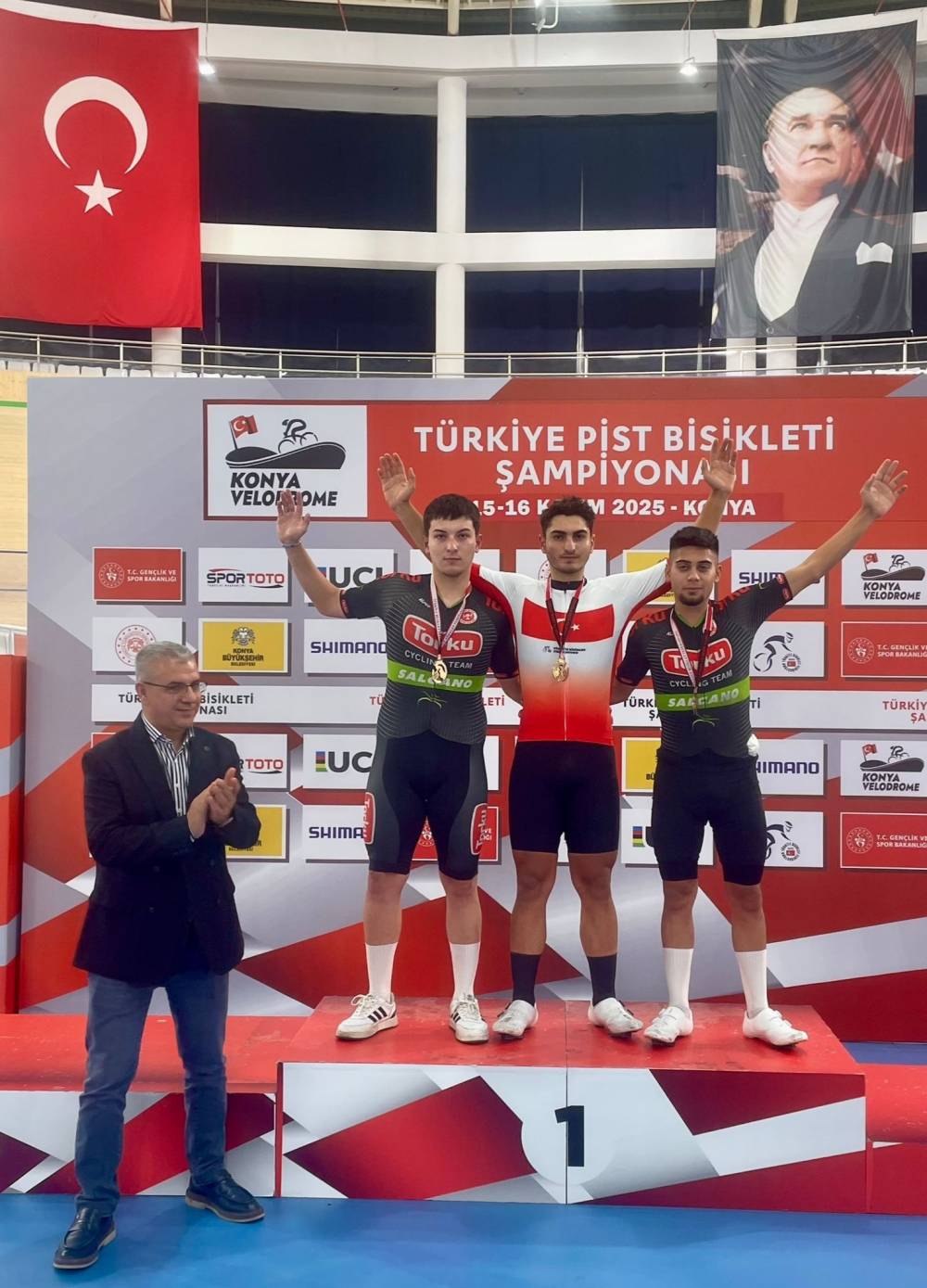 Torku Şeker Spor, Genç Erkek Pist Türkiye Şampiyonası’nda derece elde etti