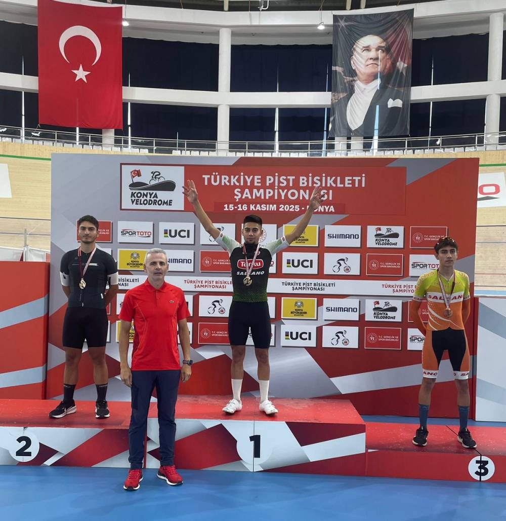 Torku Şeker Spor, Genç Erkek Pist Türkiye Şampiyonası’nda derece elde etti