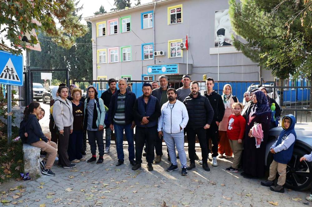 Ortaokulda darp iddiasına velilerden tepki