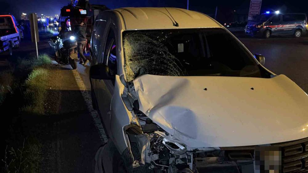 Yolun karşısına geçerken kamyonetin çarptığı kadın hayatını kaybetti