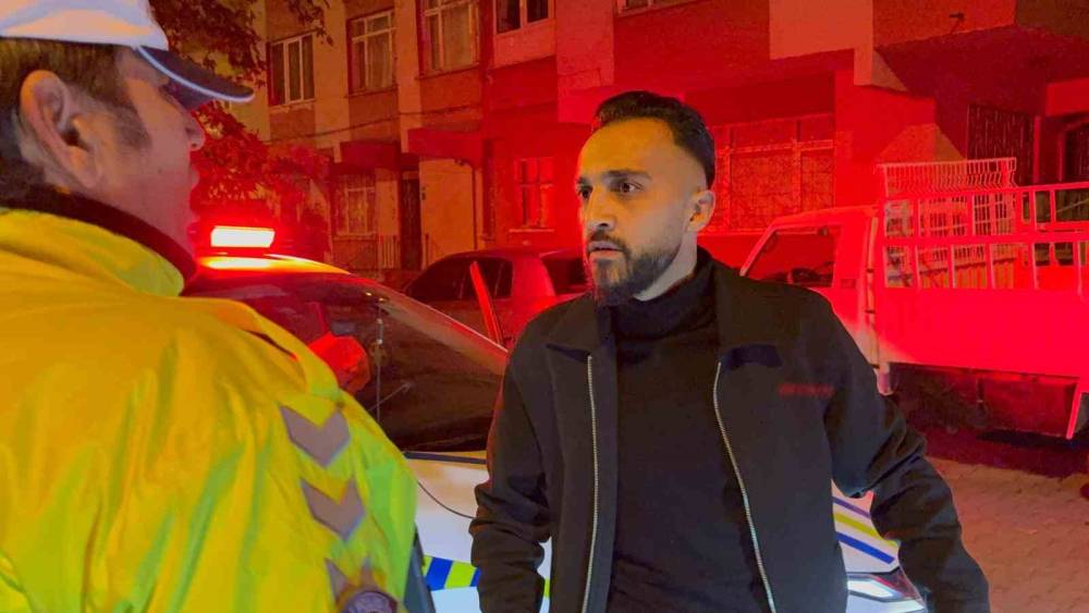 ‘Dur’ ihtarına uymayan alkollü sürücünün rahatlığı pes dedirtti