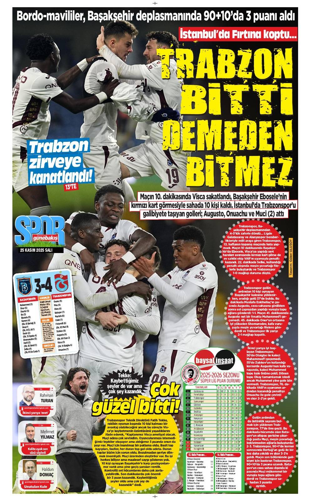 Geri dönüşün adı Trabzonspor... Muçi'yle bağlan hayata