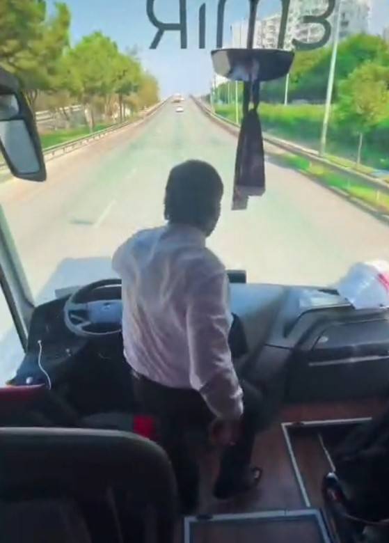 Konya yolunda şoförden akılalmaz hareket!