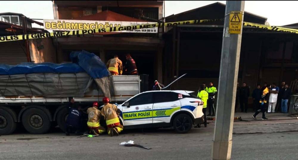 1 polisin şehit olduğu kazada yaralanan trafik polisi de kurtarılamadı