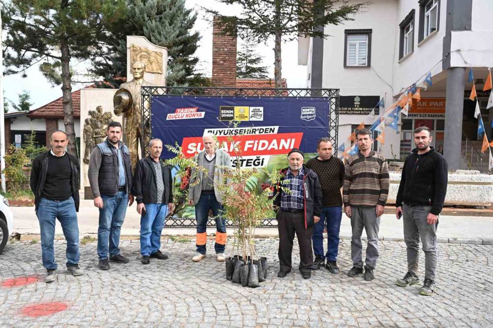 Konya'da çiftçiye destek!