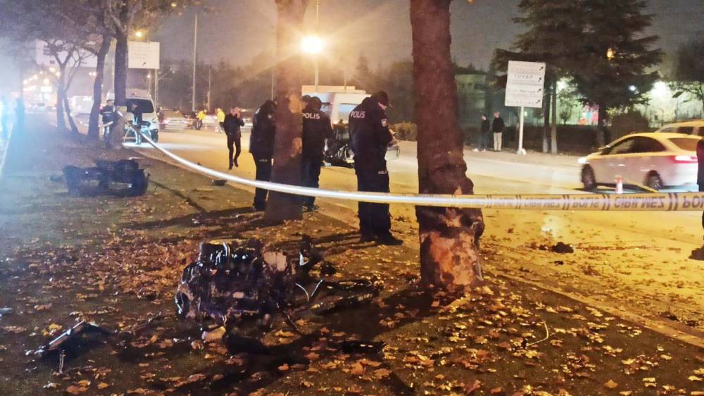 Konya'da Yeni İstanbul Caddesi üzerinde feci kaza! 1'i ağır 2 yaralı var