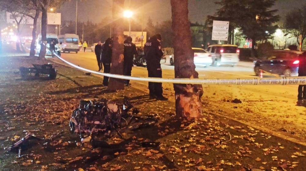 Konya'da Yeni İstanbul Caddesi üzerinde feci kaza! 1'i ağır 2 yaralı var