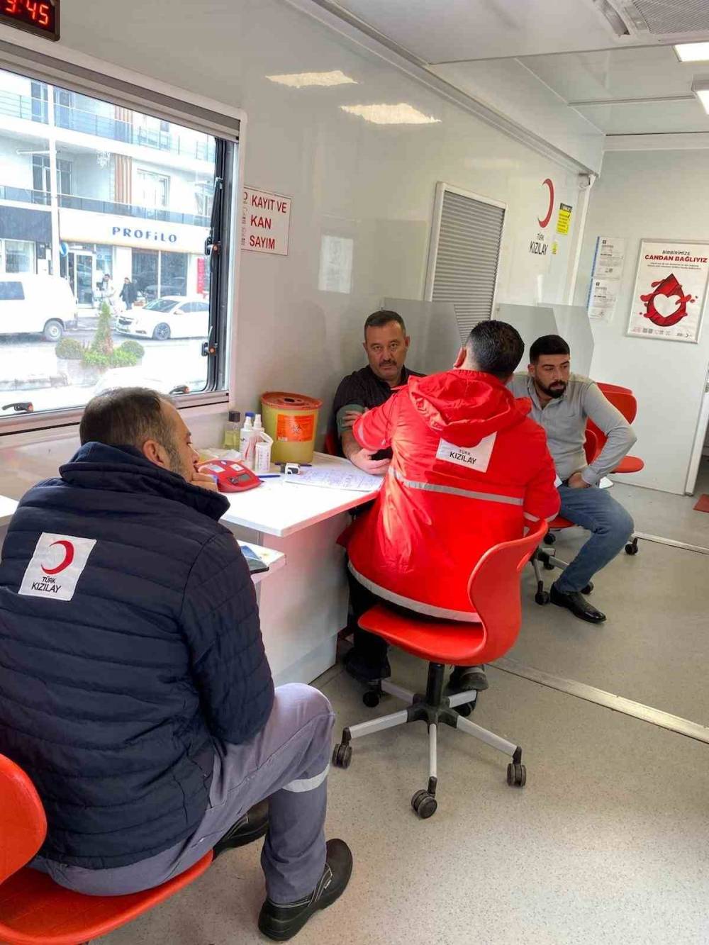 Konya Karapınar’da kan bağışı kampanyası