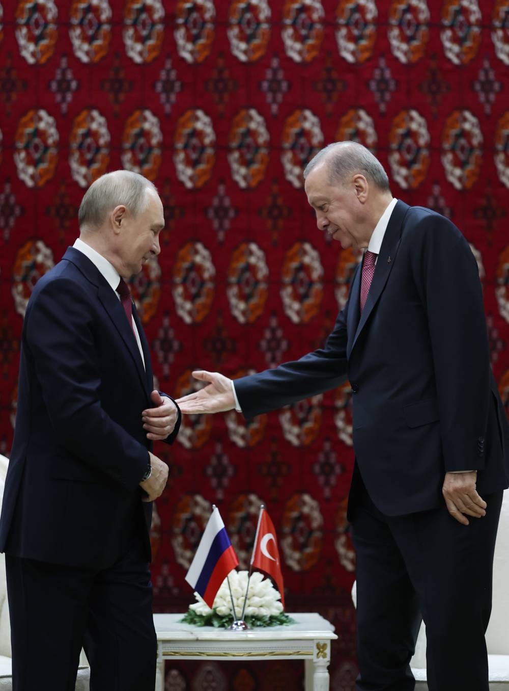 Cumhurbaşkanı Erdoğan, Rusya Devlet Başkanı Putin ile görüştü