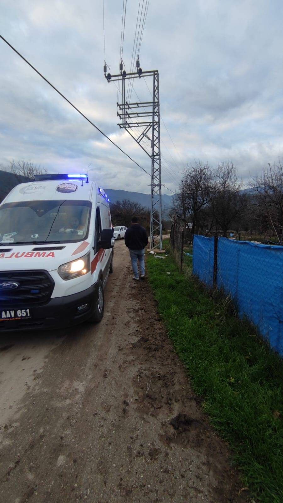 Elektrik akımına kapılan işçi hayatını kaybetti