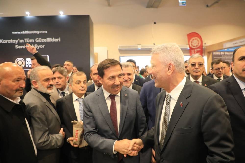 Karatay'ın “Konya İl Tanıtım Günleri” standına yoğun ilgi