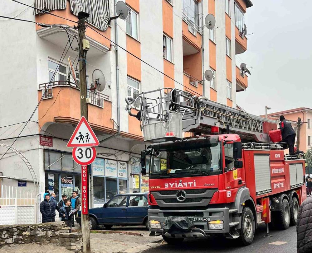 Beyşehir’de herkesi şaşırtan görüntü