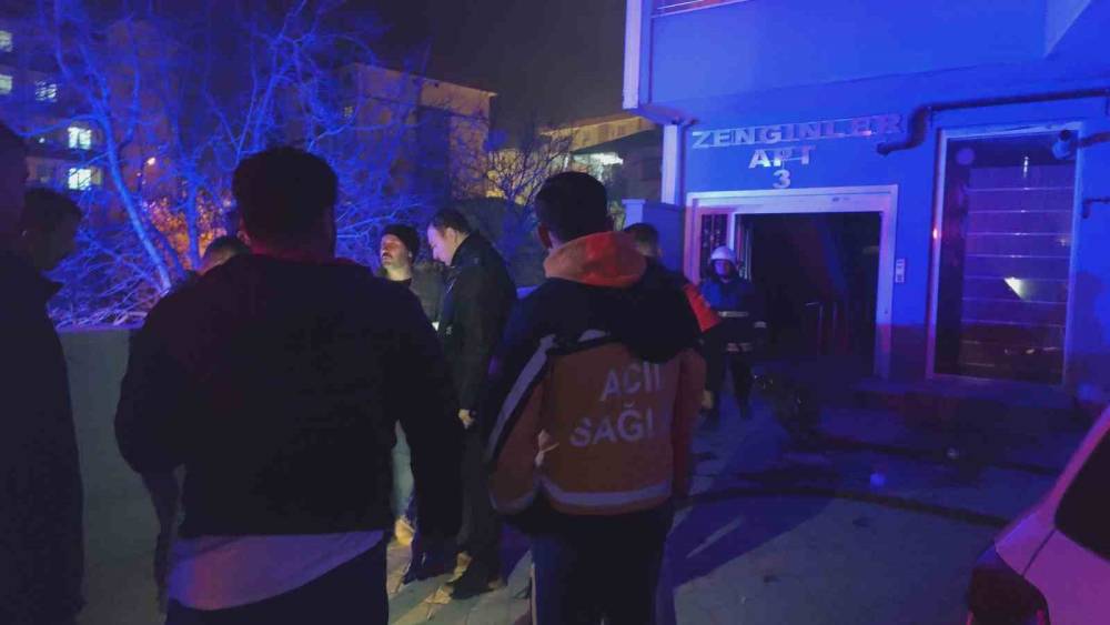 Apartmanda can pazarı yaşandı!