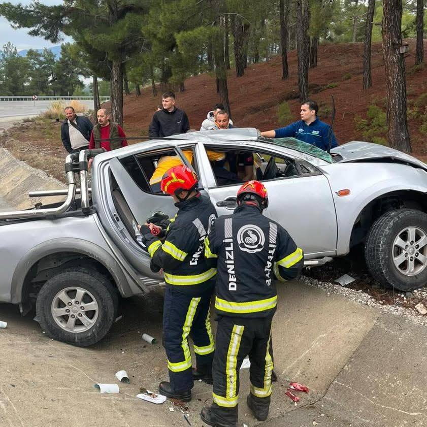 Kontrolden çıkan araç ağaca çarptı: 1 ölü