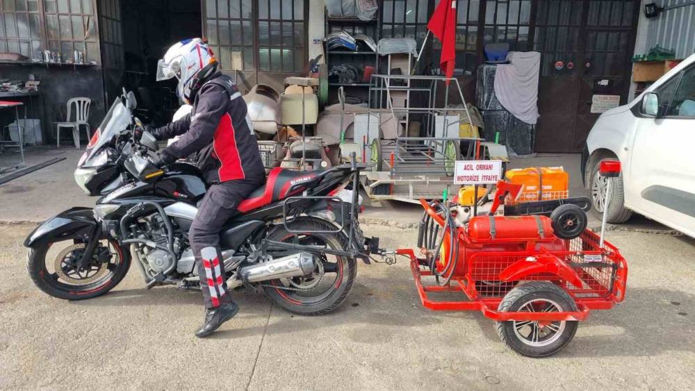 Bu sistem yangını kıvılcım anında durduracak