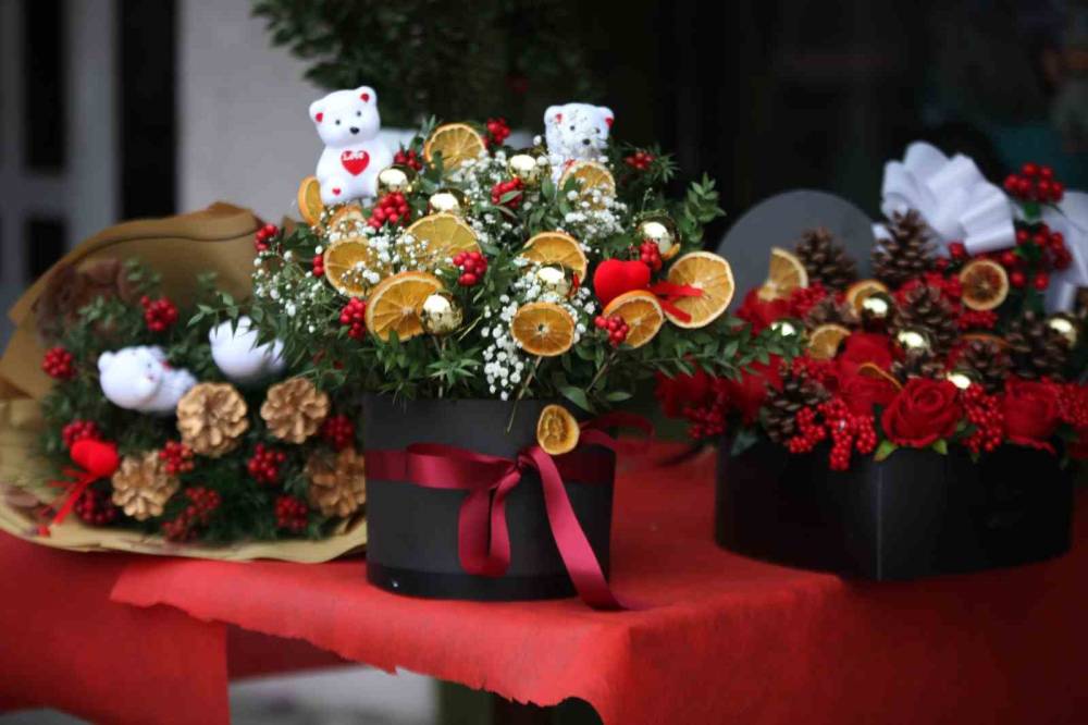 Konya’da kokina çiçeği ilgi görüyor