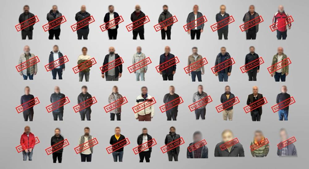 20’si kırmızı bültenle aranan 40 suçlu Türkiye’ye getirildi