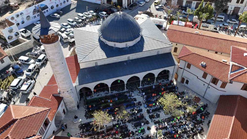 Konya Büyükşehir restore etmişti... Habibi neccar Camii’nde tarihi gün