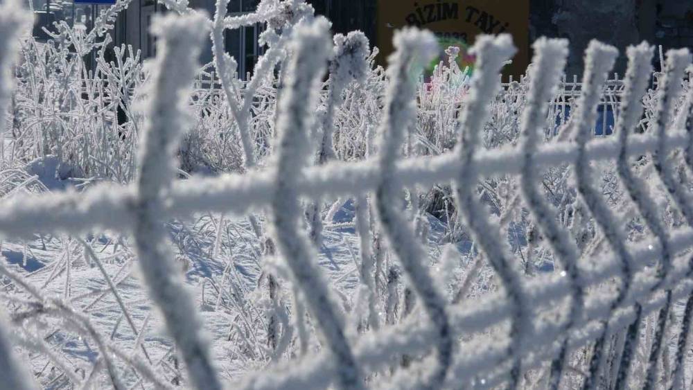 Türkiye'nin en soğuk noktası Göle oldu! Termometreler eksi 39,7 dereceyi gördü
